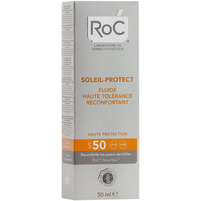 Soleil Protect - Fluide haute tolérance réconfortant visage & corps - SPF 50